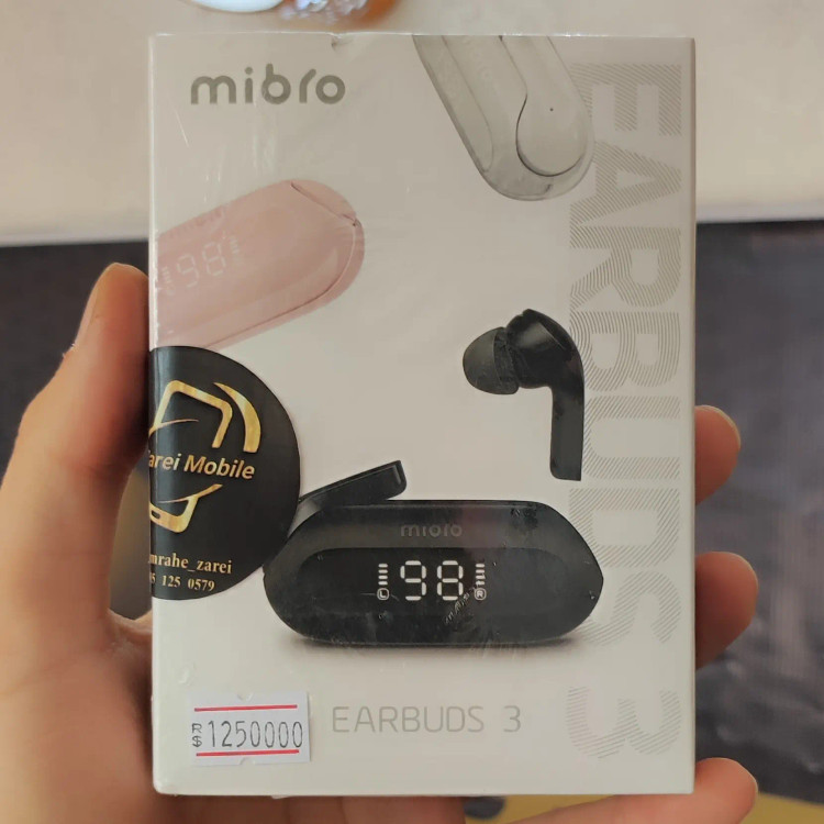 ایرپاد شیائومی مدل mibro Earbuds 3 با طراحی منحصر به فرد با گارانتی معتبر