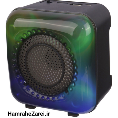 اسپیکر کوچک رقص نور دار مدل GReatnice GTS-1373
