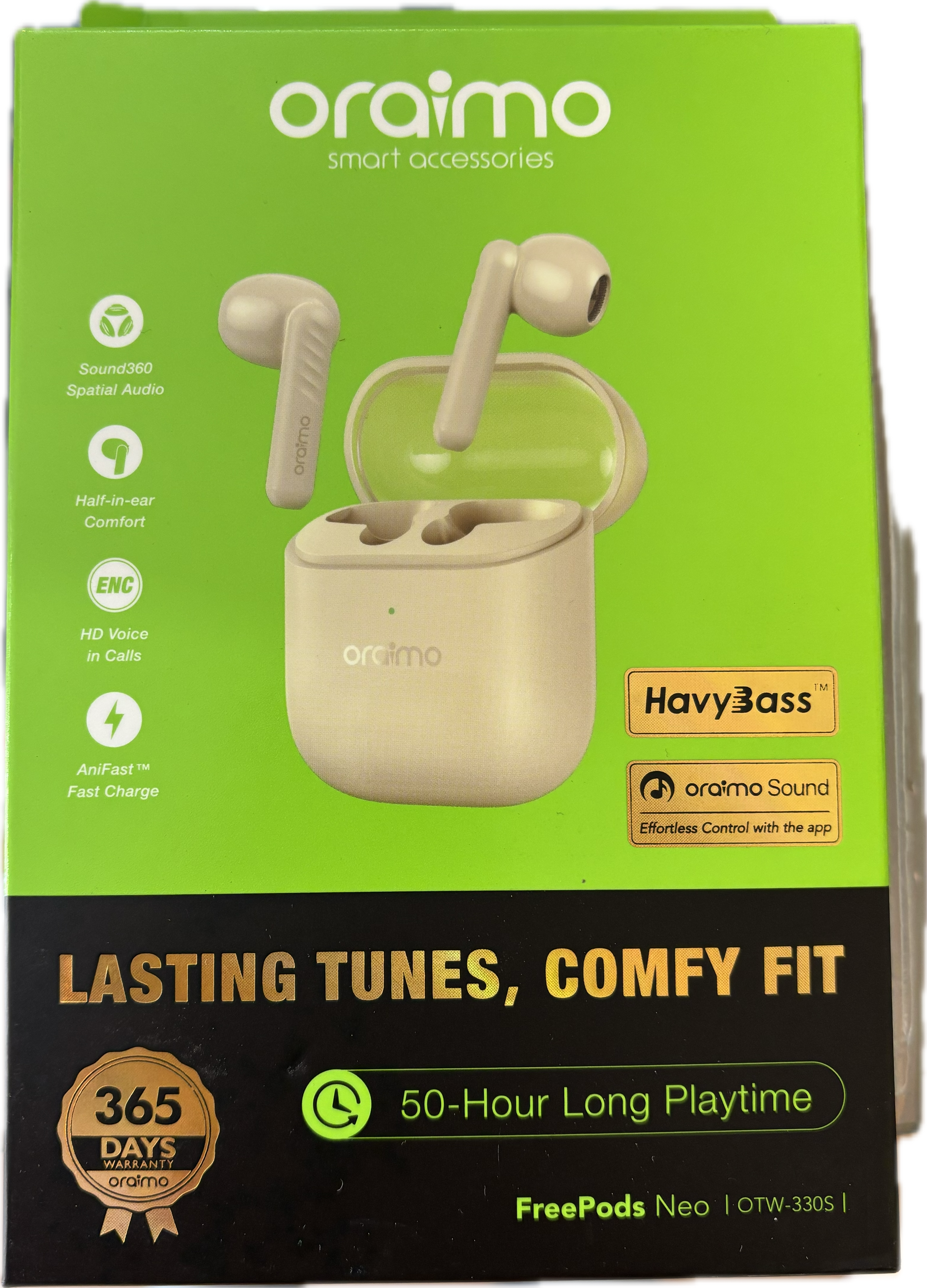 ایرپاد سری سرامیکی اورایمو فری پادز نئو رنگ شیری