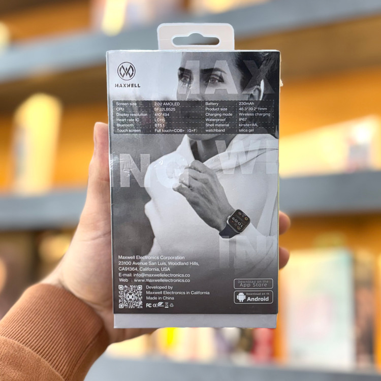 ساعت هوشمند طرح اپل واچ سایز ۴۵