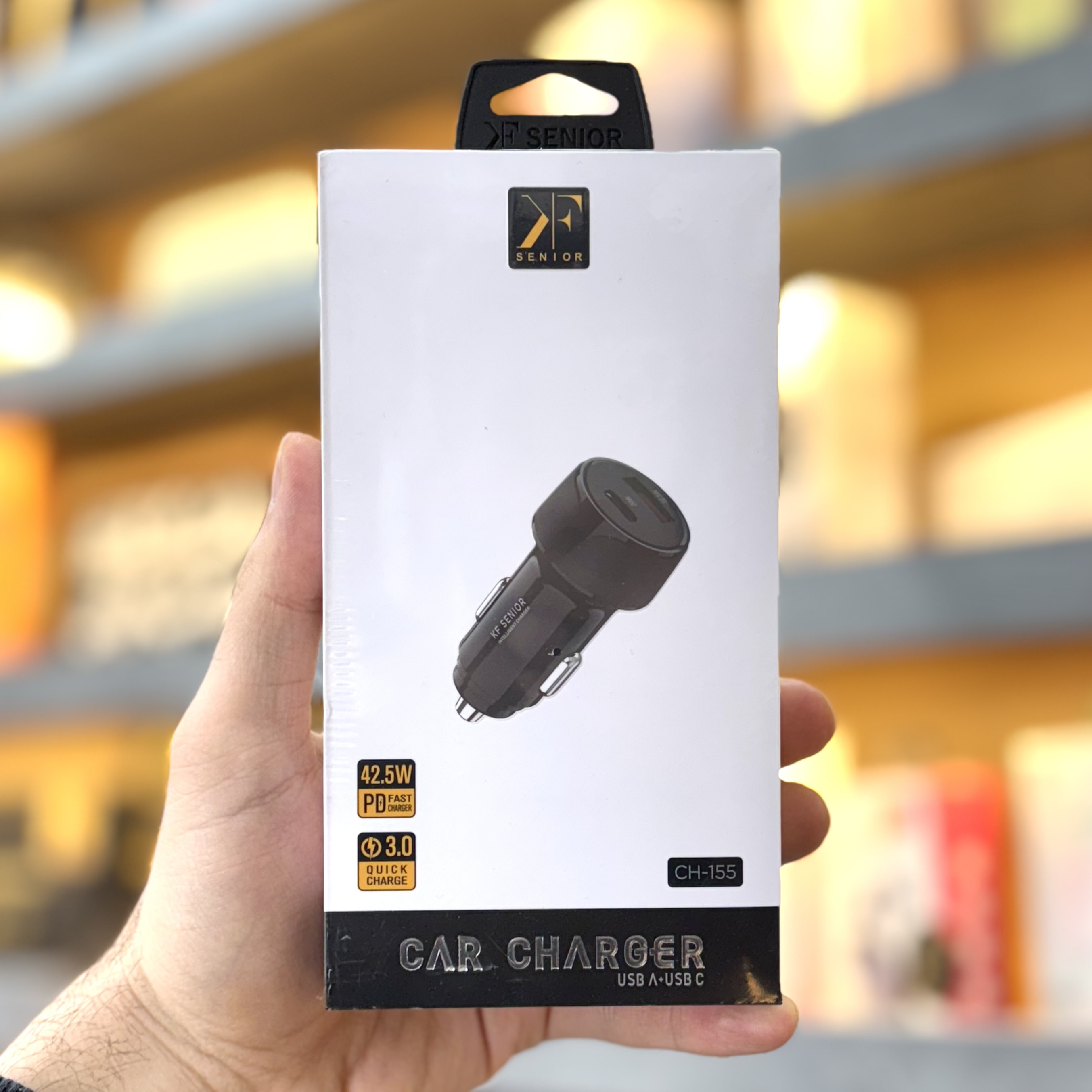 شارژر فندکی کی اف