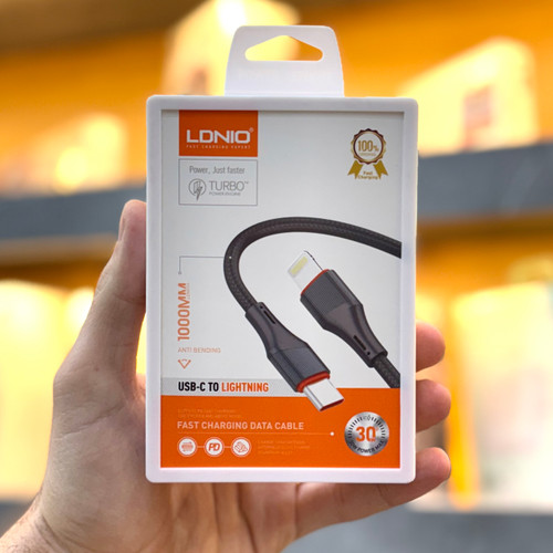 کابل شارژ تایپ C یه لایتنینگ