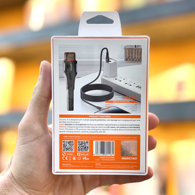 LDNIO LC91 USB-C to Lightning