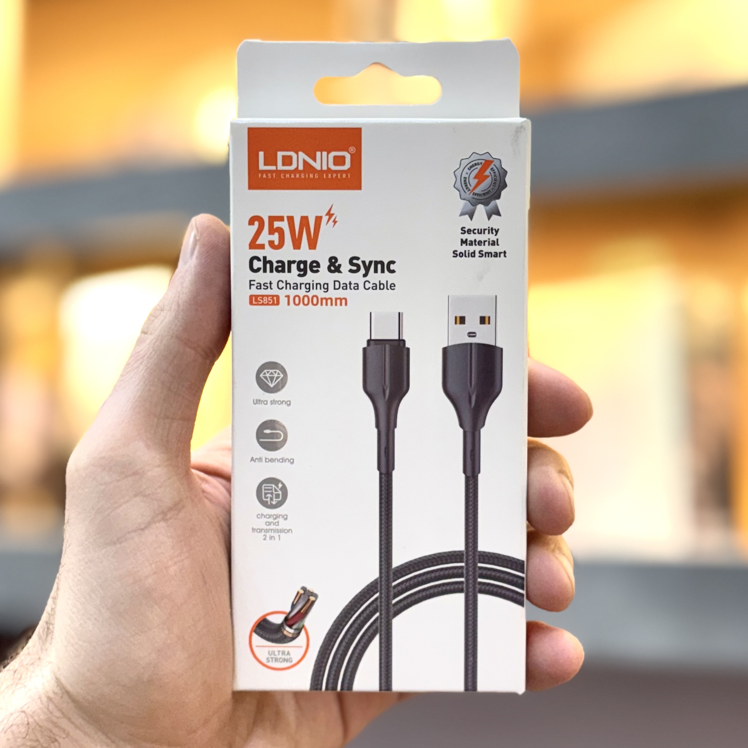 کابل شارژ تایپ سی جنس عالی