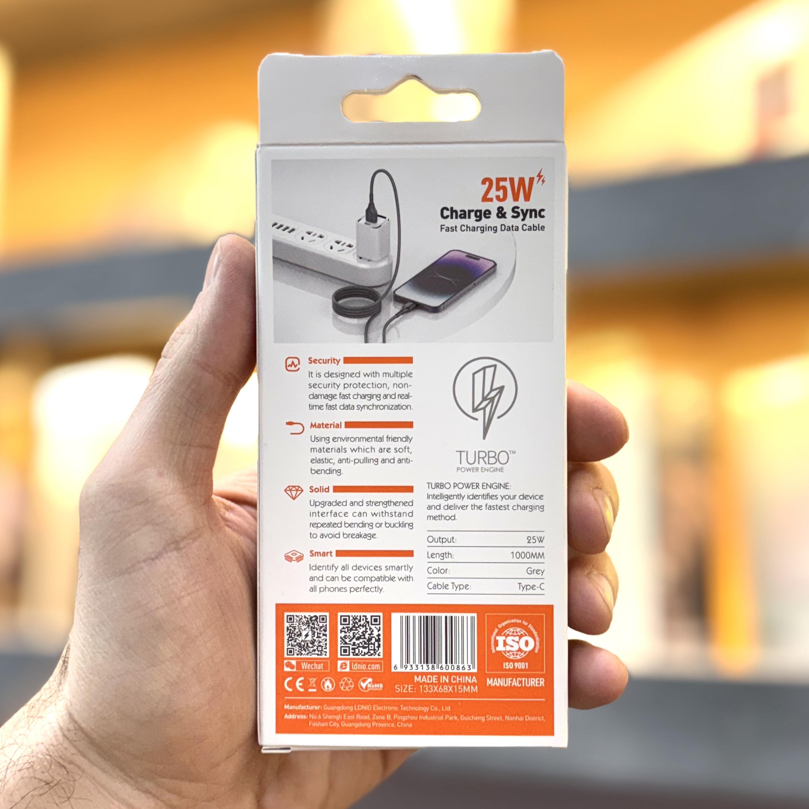 قیمت و مشخصات بک کابل شارژ تایپ C باکیفیت