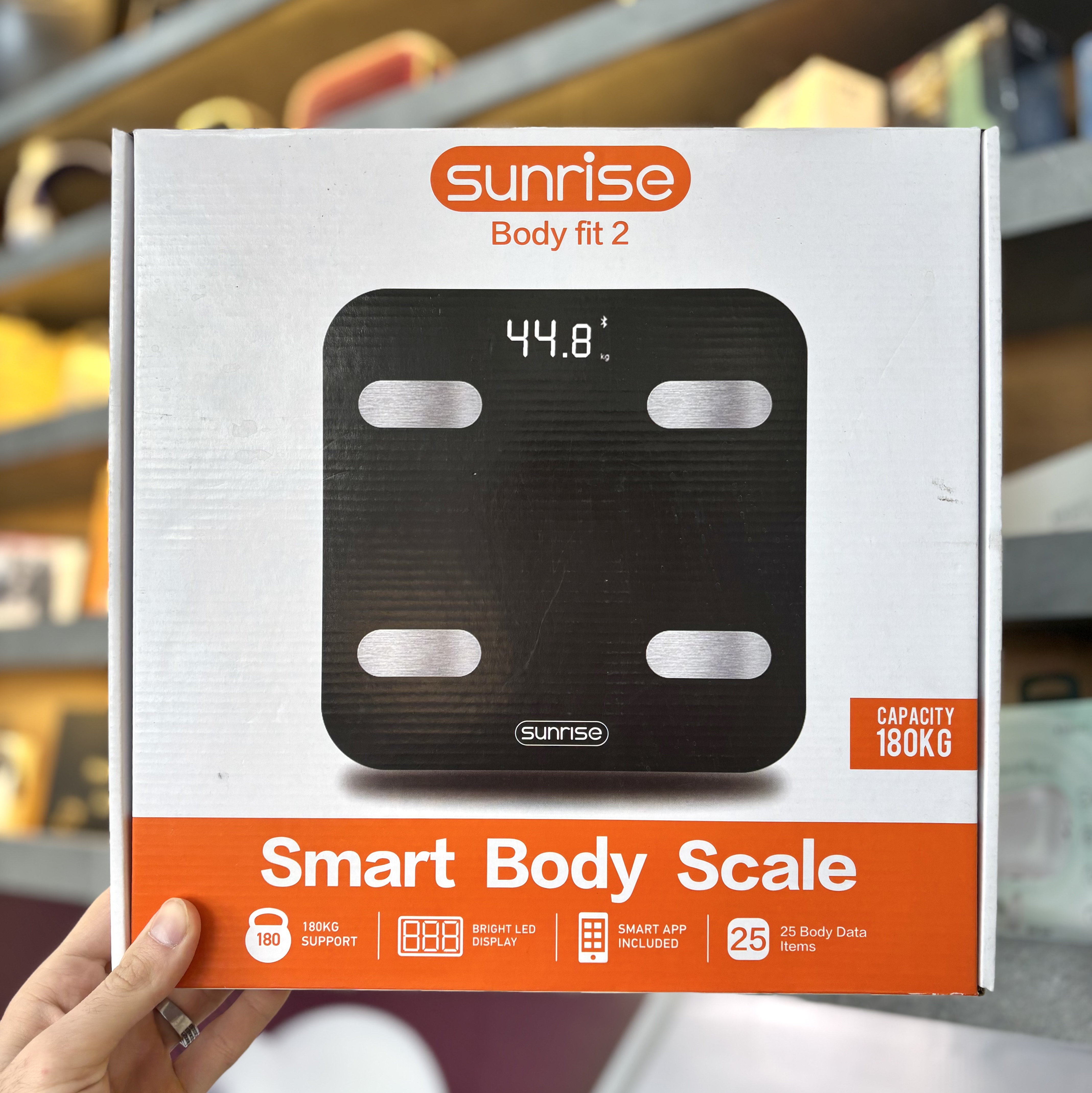ترازو هوشمند Sunrise Body Fit 2 | اندازه‌گیری دقیق وزن و ترکیب بدن