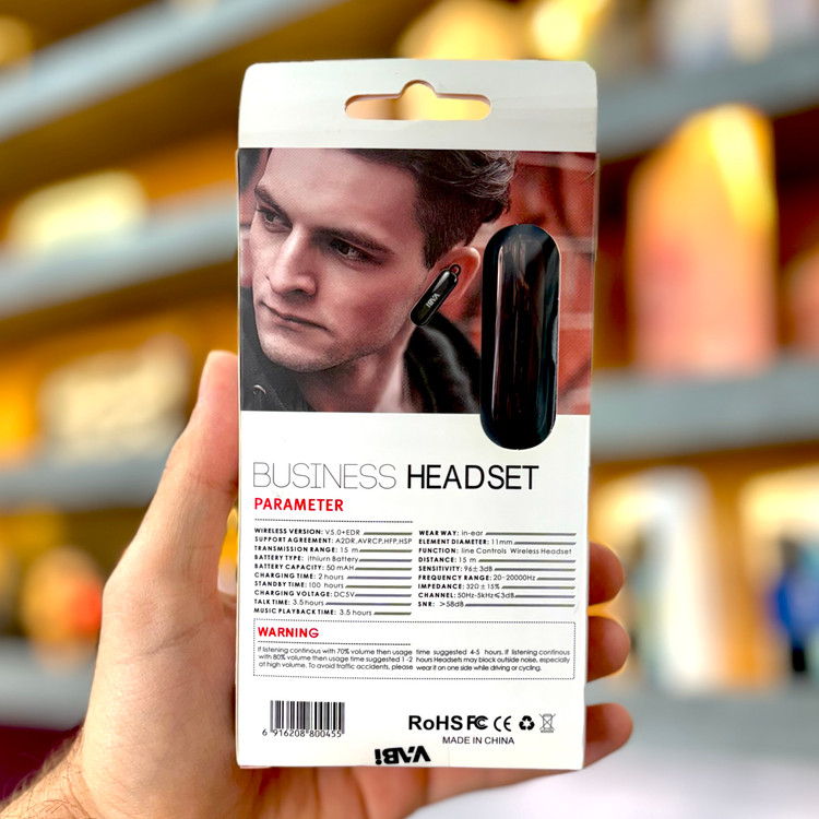 تک گوش بلوتوثی وابی مدل B1