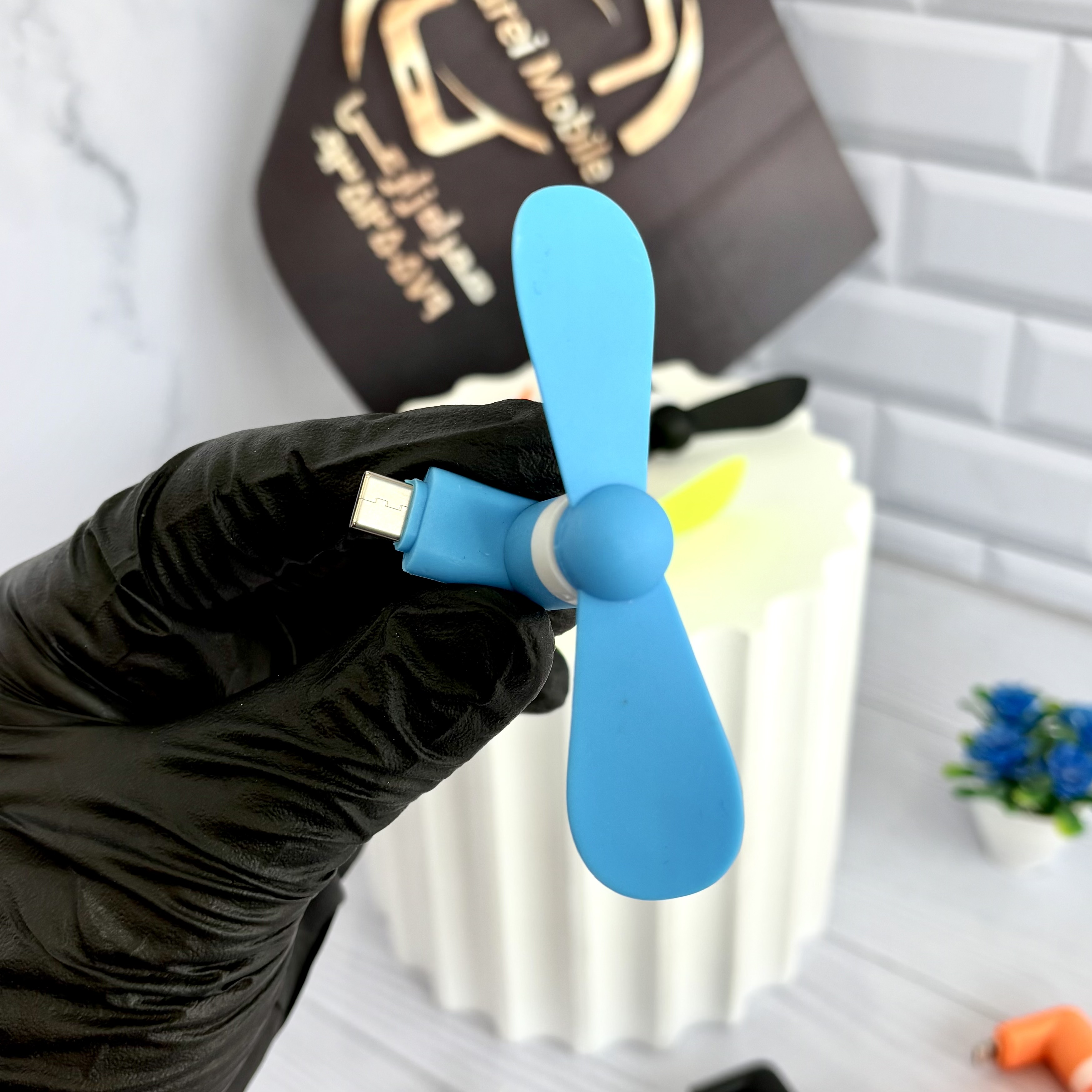 پنکه جیبی تایپ C قابل حمل مخصوص گوشی‌های اندرویدی