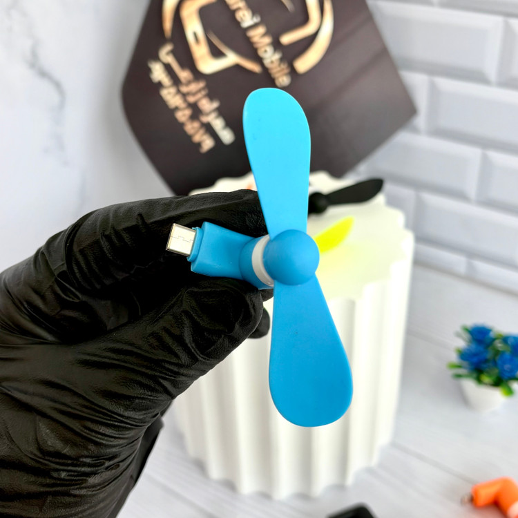 پنکه جیبی تایپ C قابل حمل مخصوص گوشیهای اندرویدی