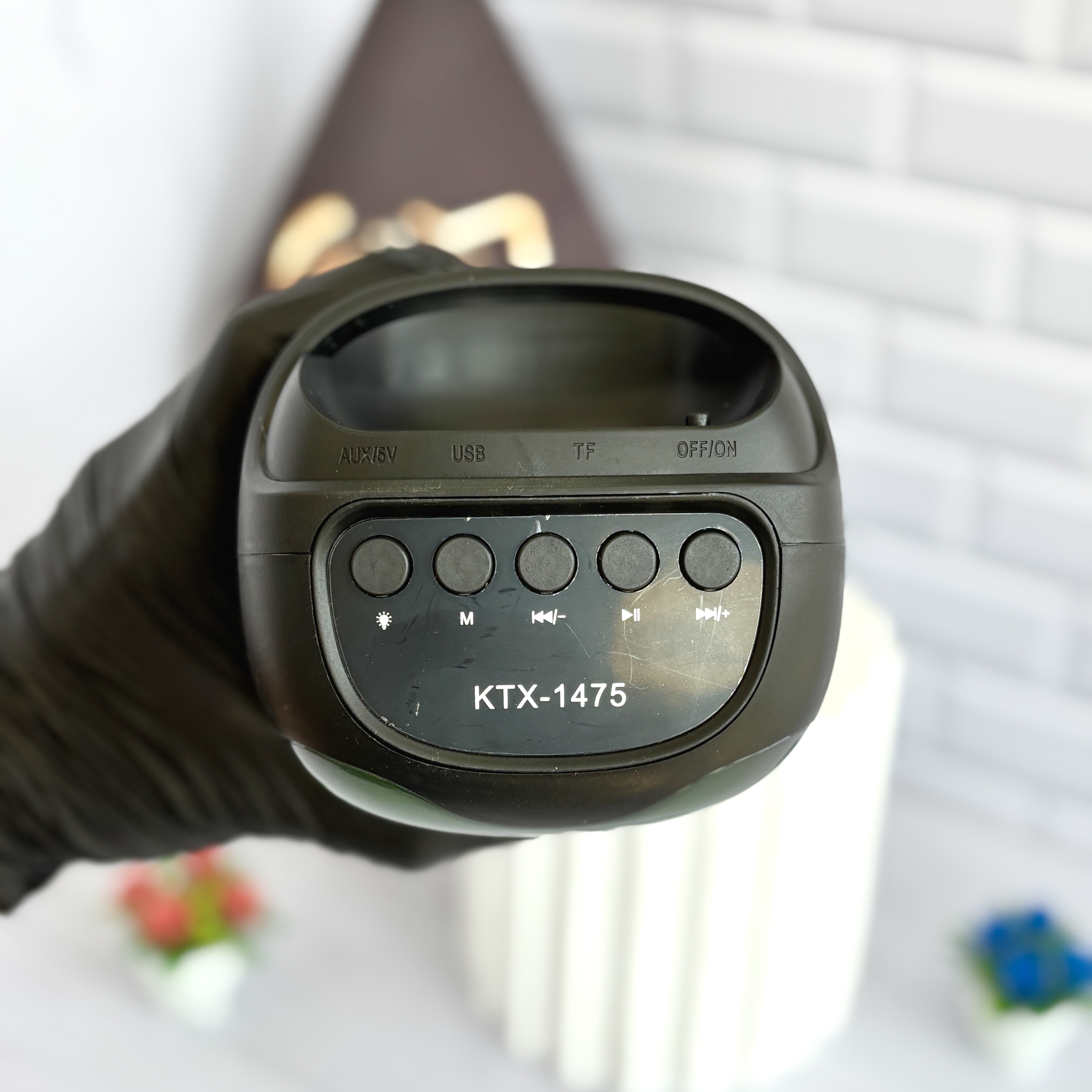 اسپیکر بی‌سیم KTX-1475 با دستگیره حمل آسان