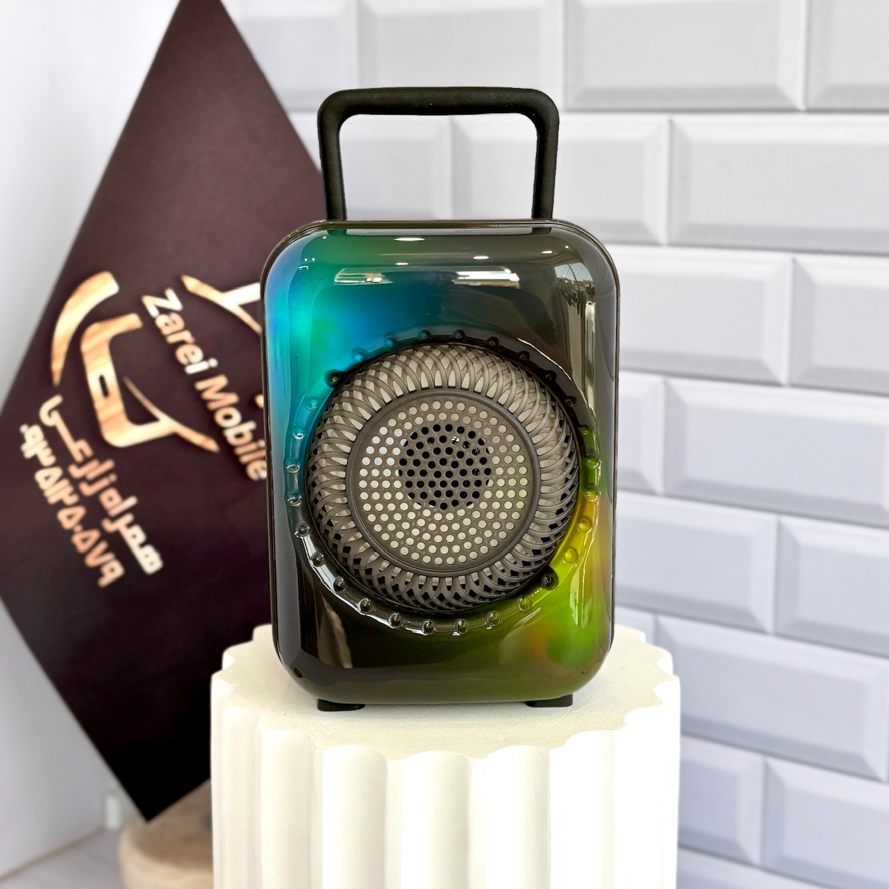 اسپیکر بلوتوثی پرتابل گریت نایس مدل GTS-1867 با رقص نور RGB