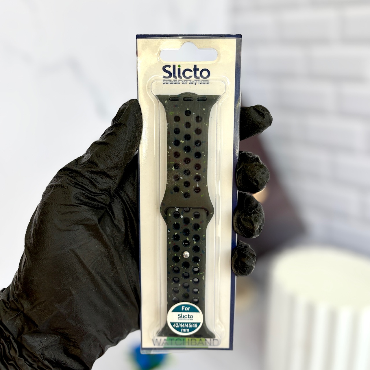 تصویر بند Slicto با طراحی آبرنگی برای سایز ۴۴ تا ۴۹