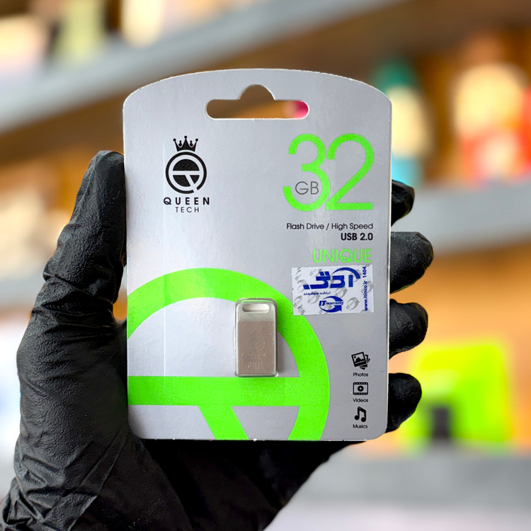 خرید فلش مموری Queen Tech 32GB مدل کوچک و جمعوجور