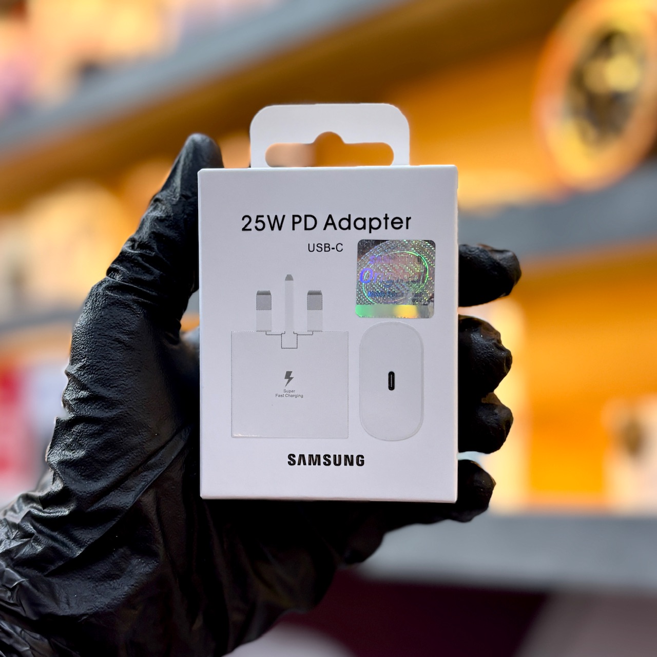 شارژر 25 وات اورجینال سامسونگ با 12 ماه گارانتی تعویض فونیکالا