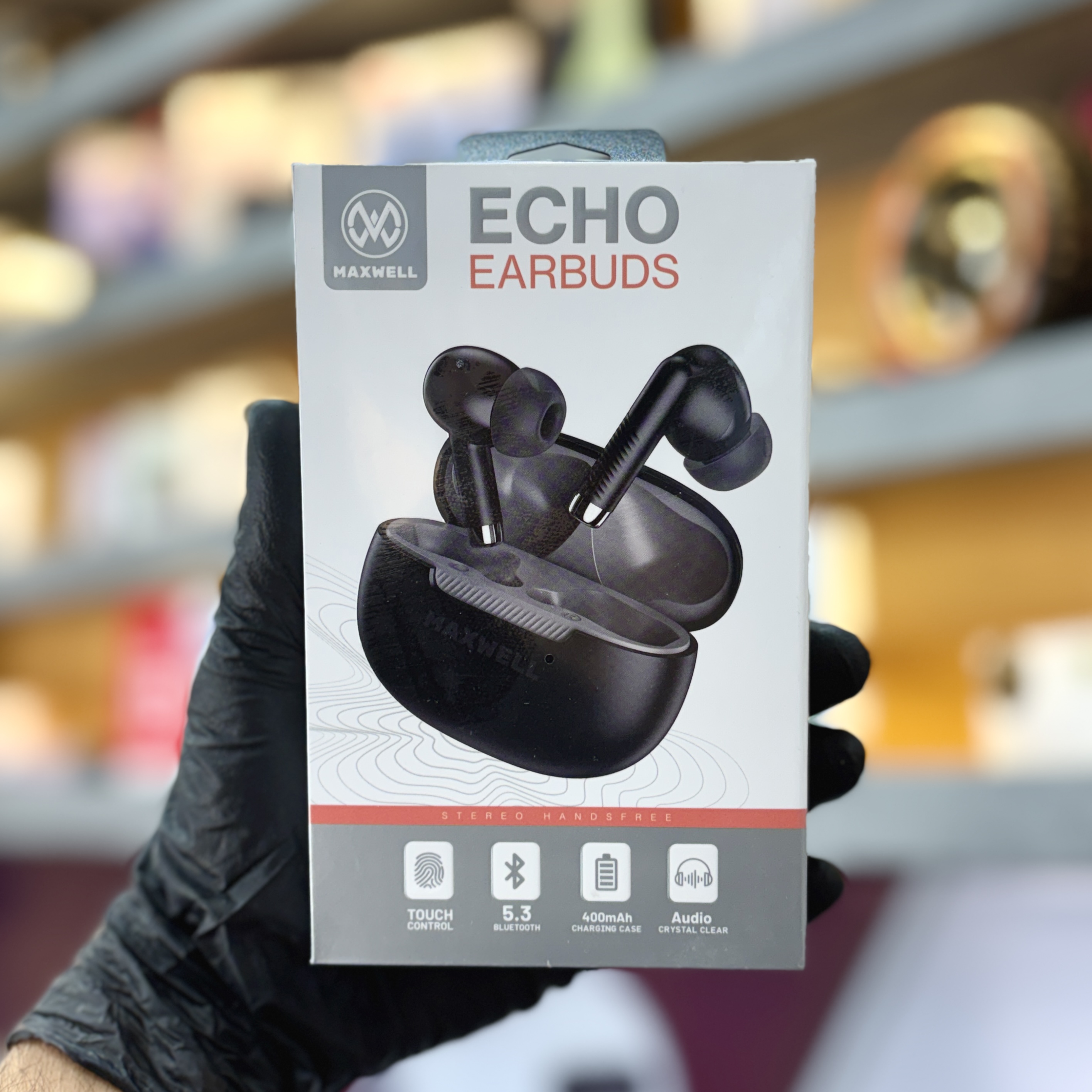 ایرپاد مکسول EARBUDS ECHO با صدای شفاف و طراحی ارگونومیک