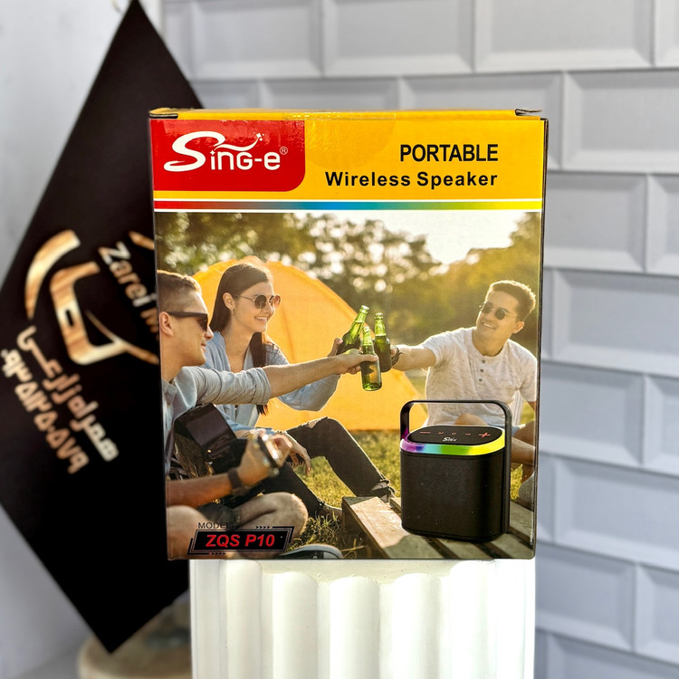 اسپیکر بیسیم با ورودی USB و رم Sing-e ZQS P10