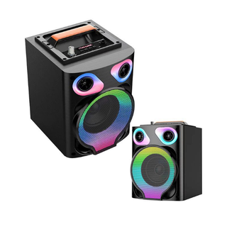 اسپیکر بلوتوثی قابل حمل مدل ABS-1406 با رقص نور RGB