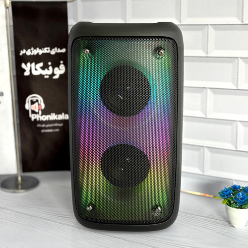 اسپیکر بلوتوثی قابل حمل KTS-1710 با رقص نور RGB