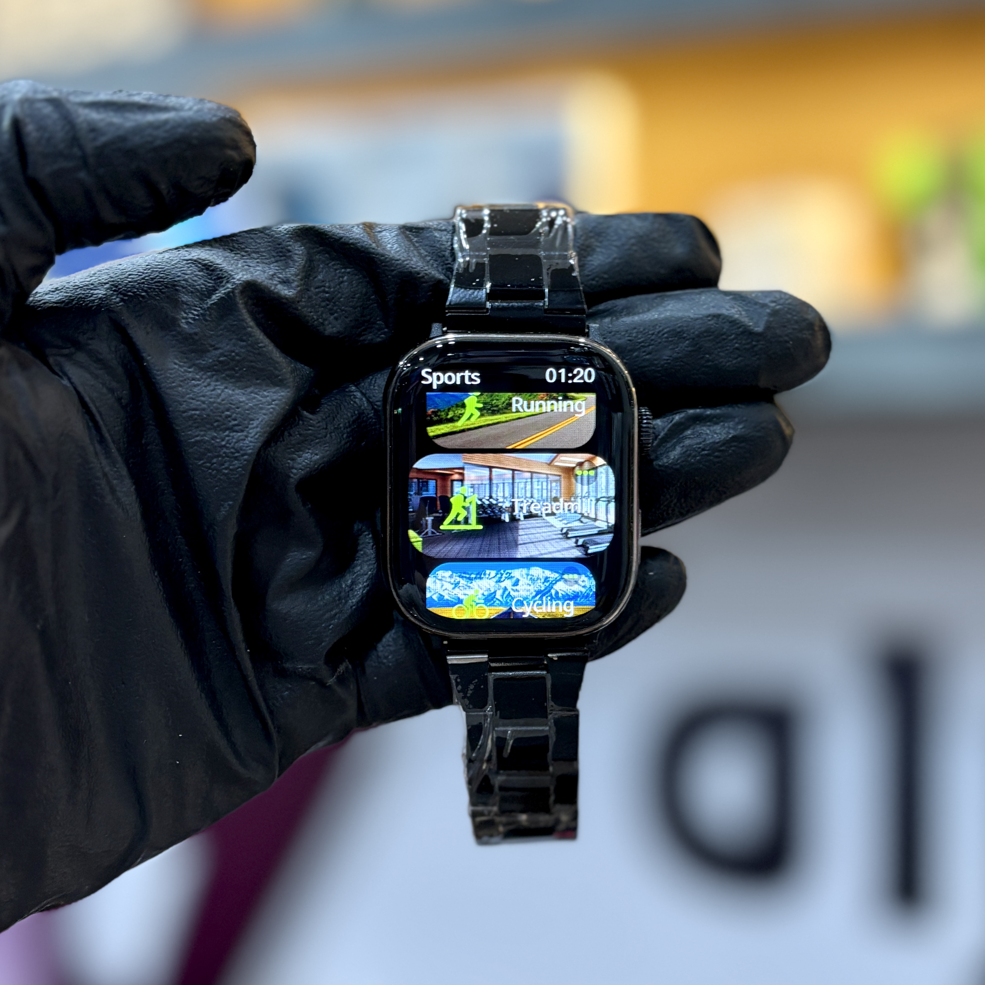 اسمارت واچ با حرکات ورزشی